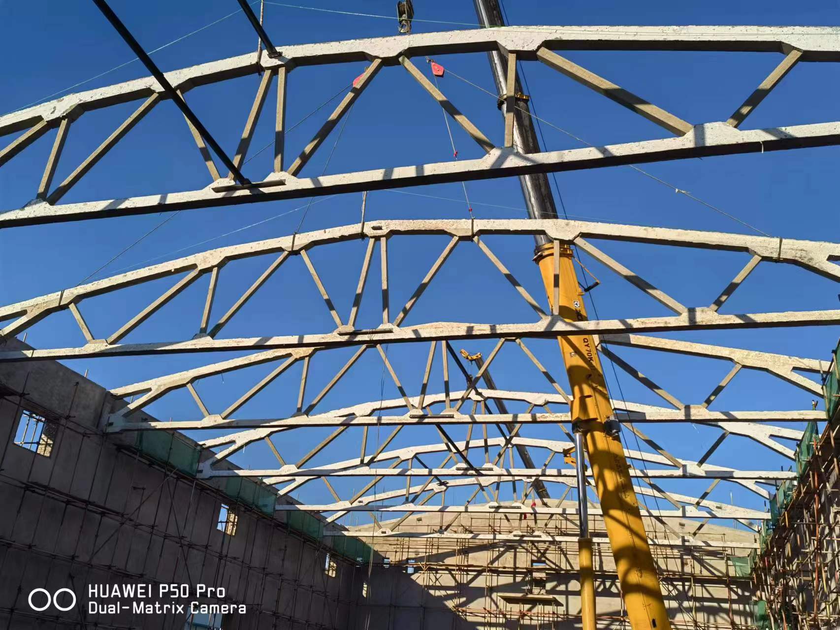 折線屋架的應用